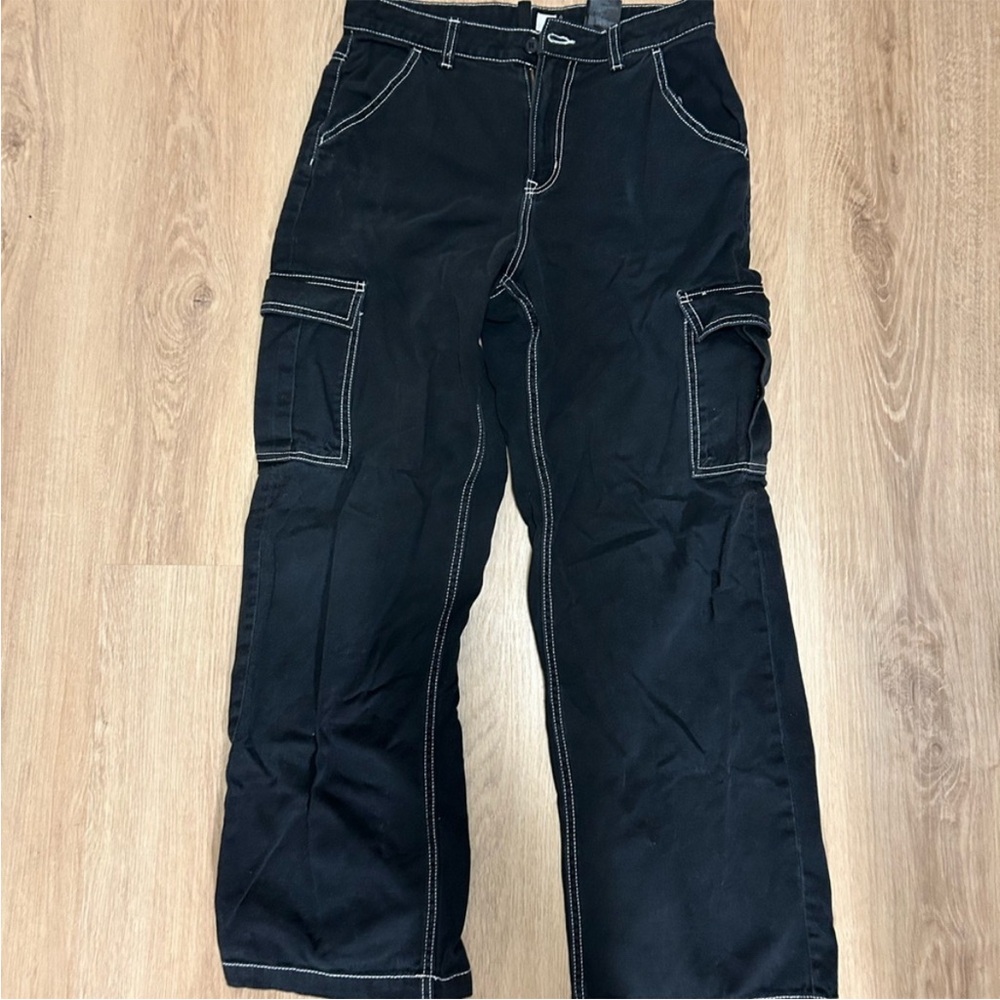 H&M Black Cargo Pants
